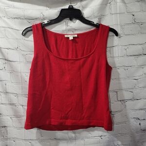 ST. John By Marie Gray Sleevless Sweater Sz M